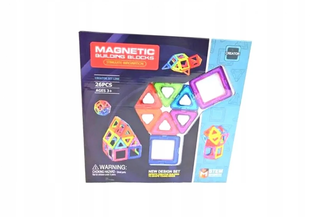 Gazelo magnetiniai kaladėlės 26 vnt. G218646 93107