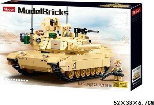 Abrams M1A2 JAV tankų dykumos audra 781el Sluban blokuoja armijos karinius B0892