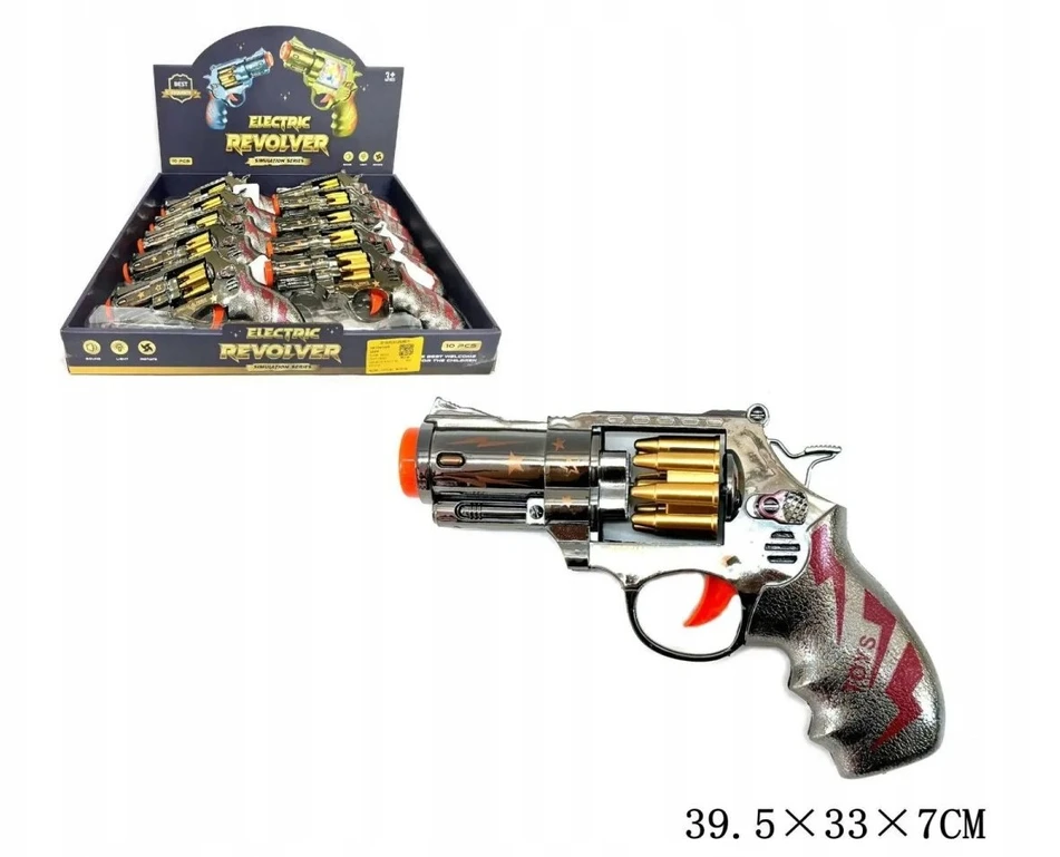 Gazelo Pistolet na baterie 10vnt/disp G219194 99796