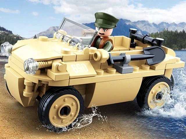 Konstruktorius Sluban German Amphibious Vehicle, 103 d.