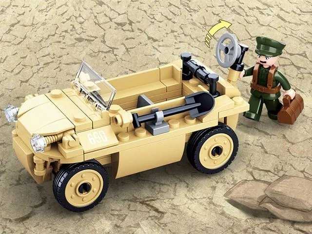 Konstruktorius Sluban German Amphibious Vehicle, 103 d.