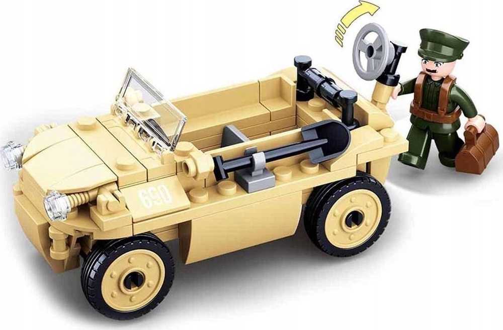 Konstruktorius Sluban German Amphibious Vehicle, 103 d.