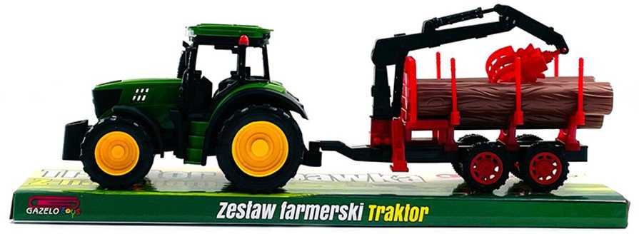Gazelo AST. TRAKTOR su masz. i belami, 40x14x11 cm, klosz