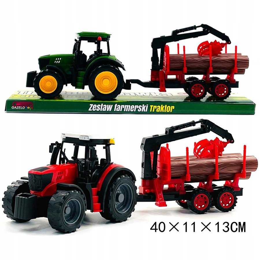 Gazelo AST. TRAKTOR su masz. i belami, 40x14x11 cm, klosz
