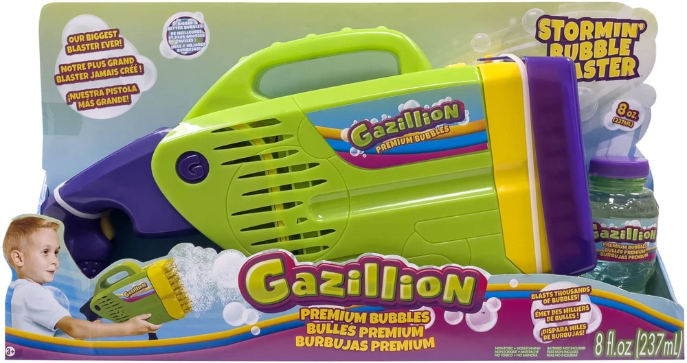 Spring Summer Gazillion Stormin' Bubble Blaster - motorizuotas burbulinis pistoletas
