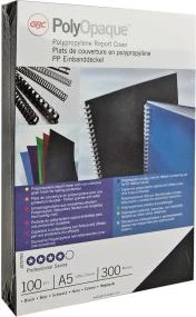 GBC Okładki PolyOpaque A4 300 mic balta 100 vnt (IB386817)