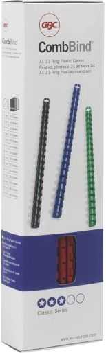 GBC plastikiniai spygliai 8mm balti (4028194)