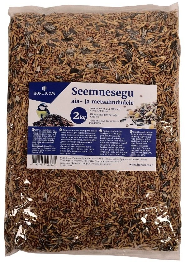 Gear4 Paukščių lesalas HORTICOM, laukiniams paukščiams, 2kg