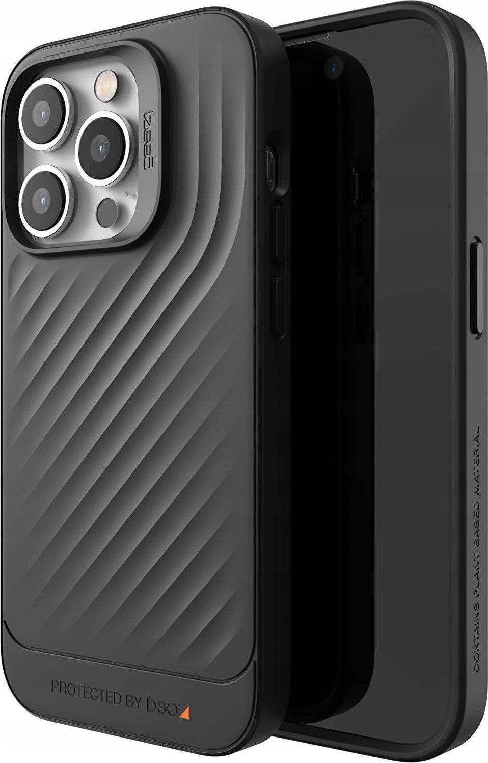 Dėklas Gear4 Copenhagen iPhone 14 Pro 6,1"juoda/juodas 51541
