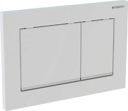 Geberit Geberit Duofix nuleidimo plokštė Geberit Omega30 pavara, priekinė / viršutinė, balta-auksinė-balta - 115.080.KK.1