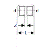 Geberit MUFA STAL WĘGL.D35