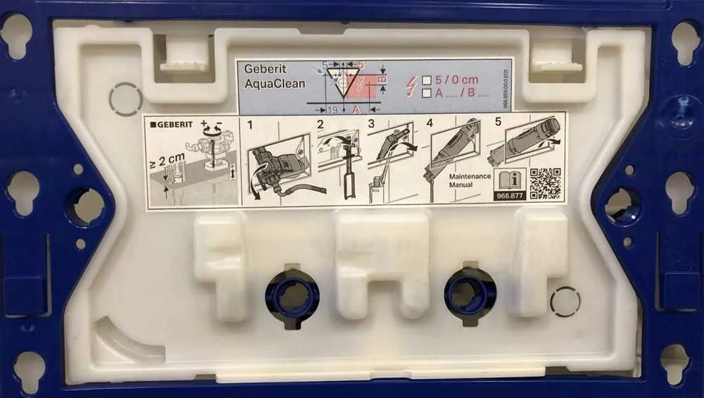 Geberit taustiņš Sigma20 New, 246x164 mm, balts/matēts balts