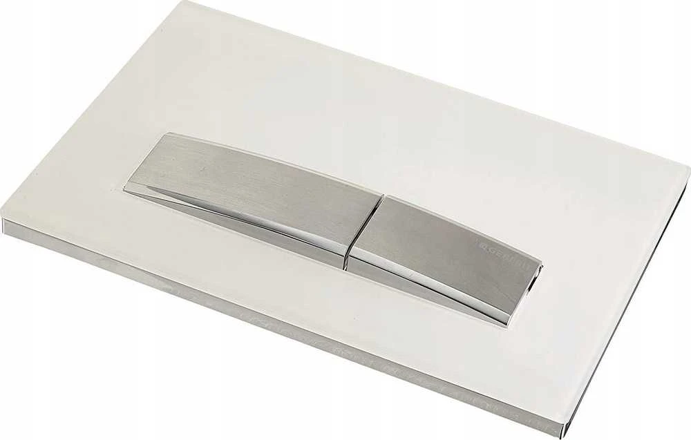 Geberit taustiņš Sigma50, 266x164 mm, balts/hroms