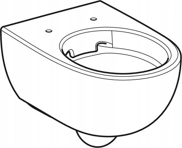 Geberit unitazas Geberit Selnova Premium Pakabinamas unitazas, piltuvas, B36cm, H33cm, T53cm, paslėpti tvirtinimai, be apvado [6]