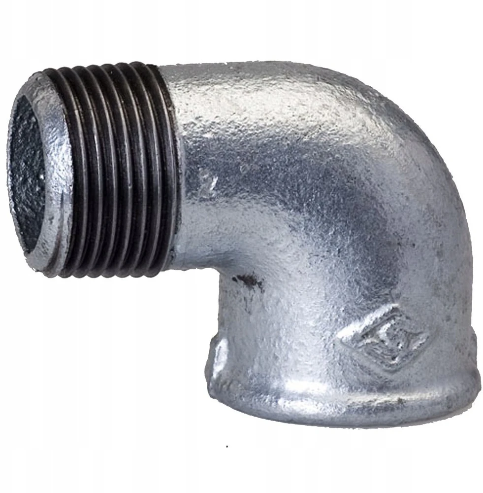 Gebo Alkūnė 90° įsukama 1 1/2'' cinkuota