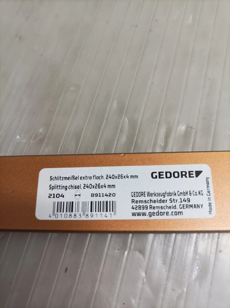 Gedore GEDORE Flat Chisel