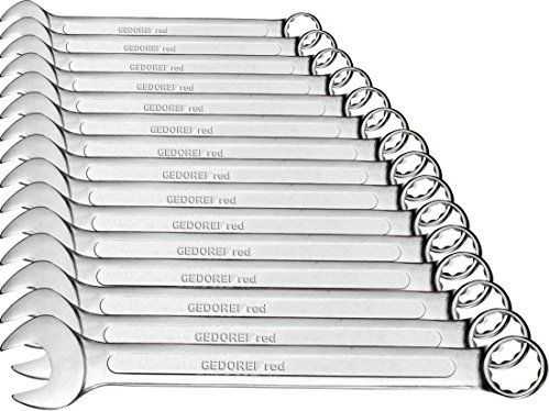 Gedore Raudona combination wrenches Set, 15 pieces, spanner (chrome, SW 6 - 32mm)