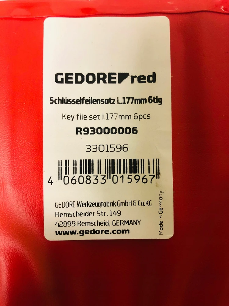 GEDORE raudonas 6 dalių raktų rinkinys
