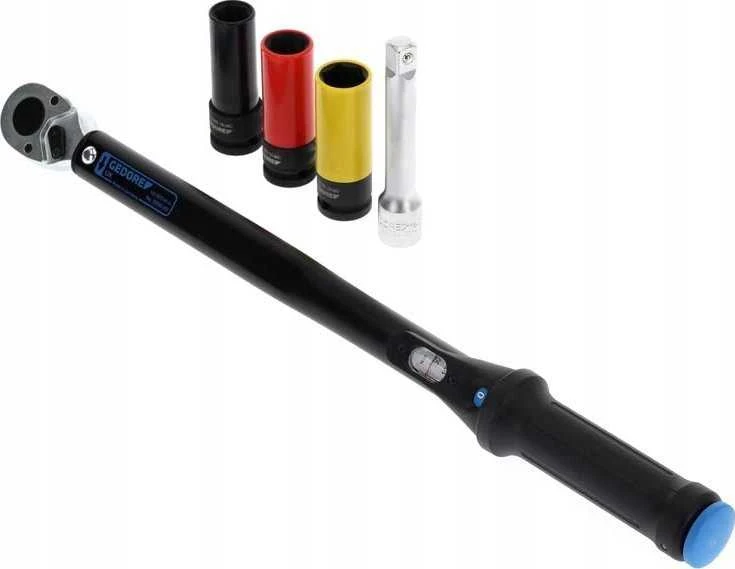 Gedore Gedore Sukamasis veržliaraktis TORCOFLEX UK Set, 1/2 (juodas, su 3 aliuminio ratlankių lizdais)