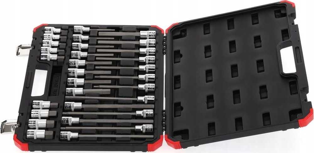 Gedore Raudona atsuktuvu rinkinys 1/2 šešiabriaunis 30 vnt - 3301573