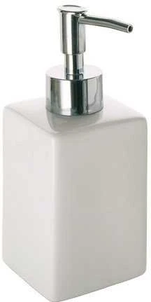 Skystojo muilo dozatorius GEDY VERBENA VE81, 0,34 l, baltas