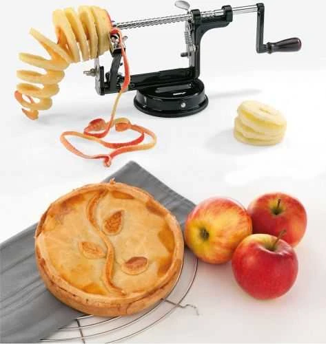 GEFU 13560 peeler Fruits & vegetables Mechanical peeler Juodas, Nerūdijantis plienas