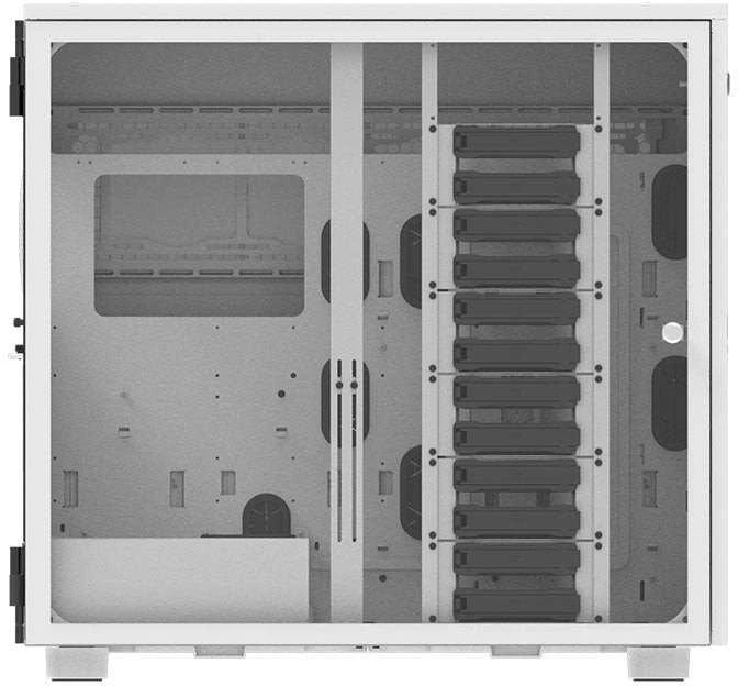 Didelis Thermaltake AX700 TG Snow Baltas
