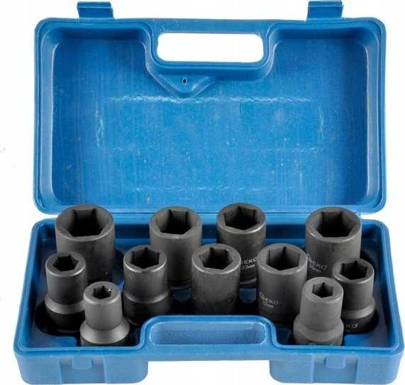 Geko rinkinys. smūginių galvučių 1'' reketiniam raktui 11 vnt./17-41mm(3)