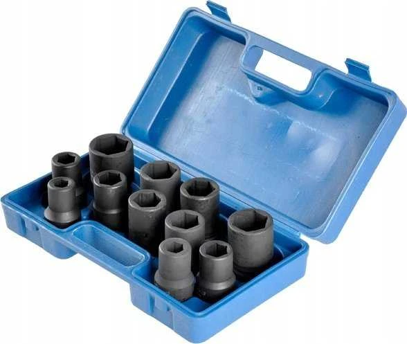 Geko rinkinys. smūginių galvučių 1'' reketiniam raktui 11 vnt./17-41mm(3)