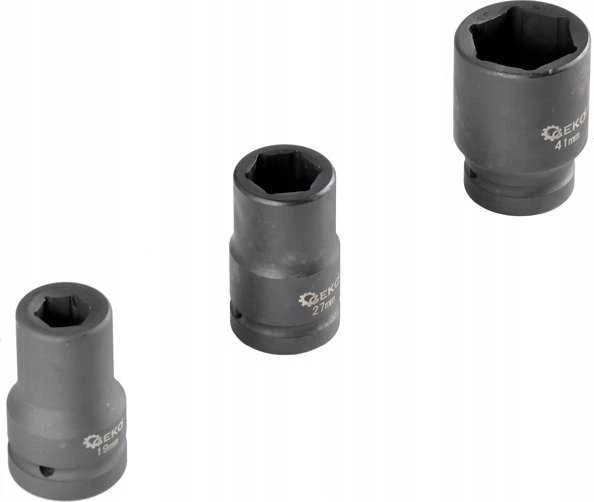 Geko rinkinys. smūginių galvučių 1'' reketiniam raktui 11 vnt./17-41mm(3)