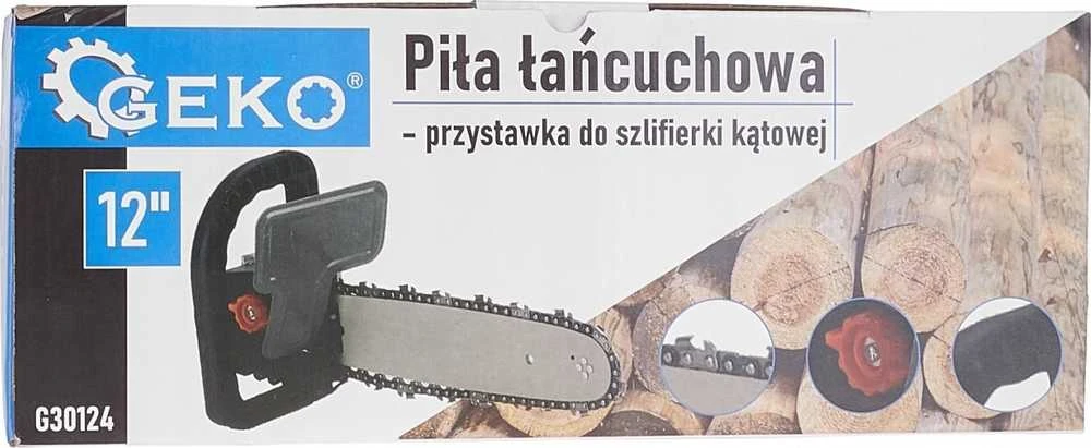 Geko 12 colių grandininis pjūklas – kampinio šlifuoklio priedas (20)