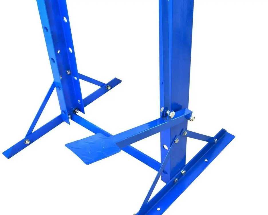 Geko #Hidraulinis presas 20T su manometru ir pedaliniu siurbliu(1)