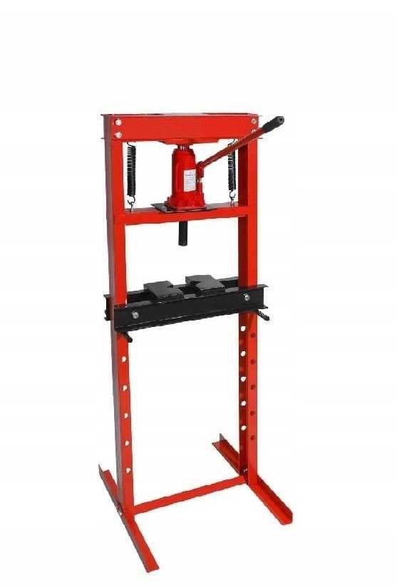 Geko #Hidraulinis presas 20T su manometru ir pedaliniu siurbliu(1)
