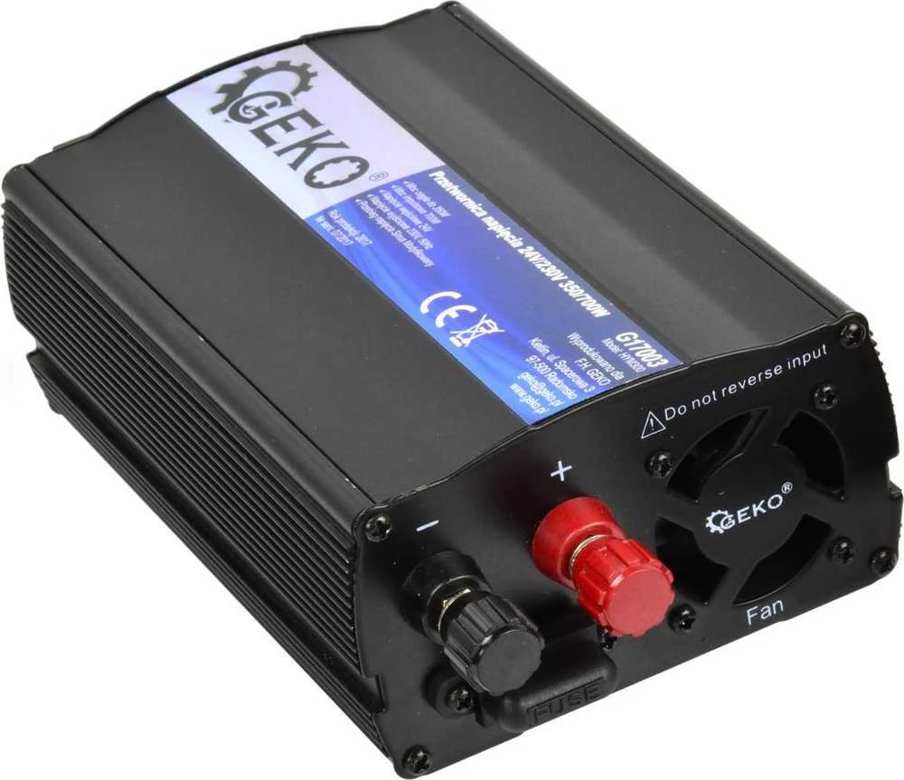 Geko 24V/230V 350/700W keitiklis
