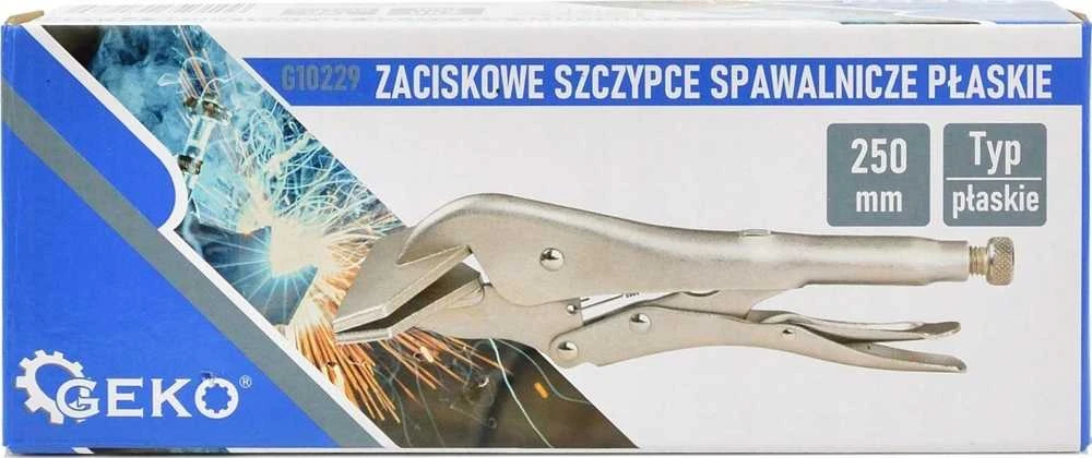 Geko 250 mm plokšti suvirinimo spaustukai (20)