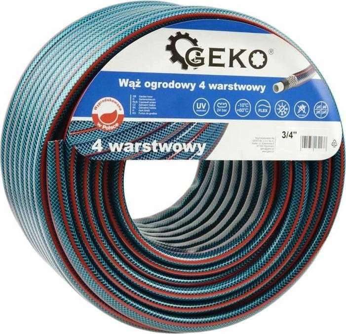 Geko 4 SLUOKSNIŲ SODO ŽARNA 3/4" 50M NAUJA (48) G73788 GEKO