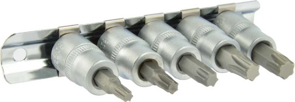 Geko 5el.komplektas kl.trzp.torx T25-50 3/8'' CRV( 10/30)