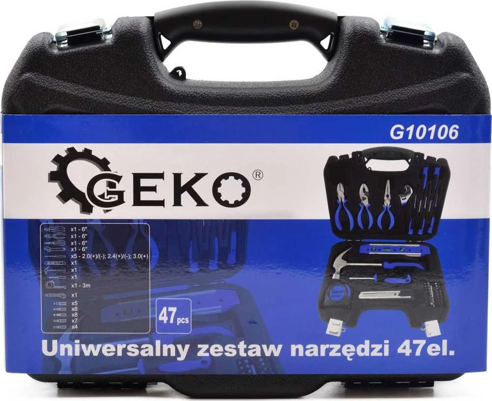GEKO Universalus įrankių rinkinys 66 vnt