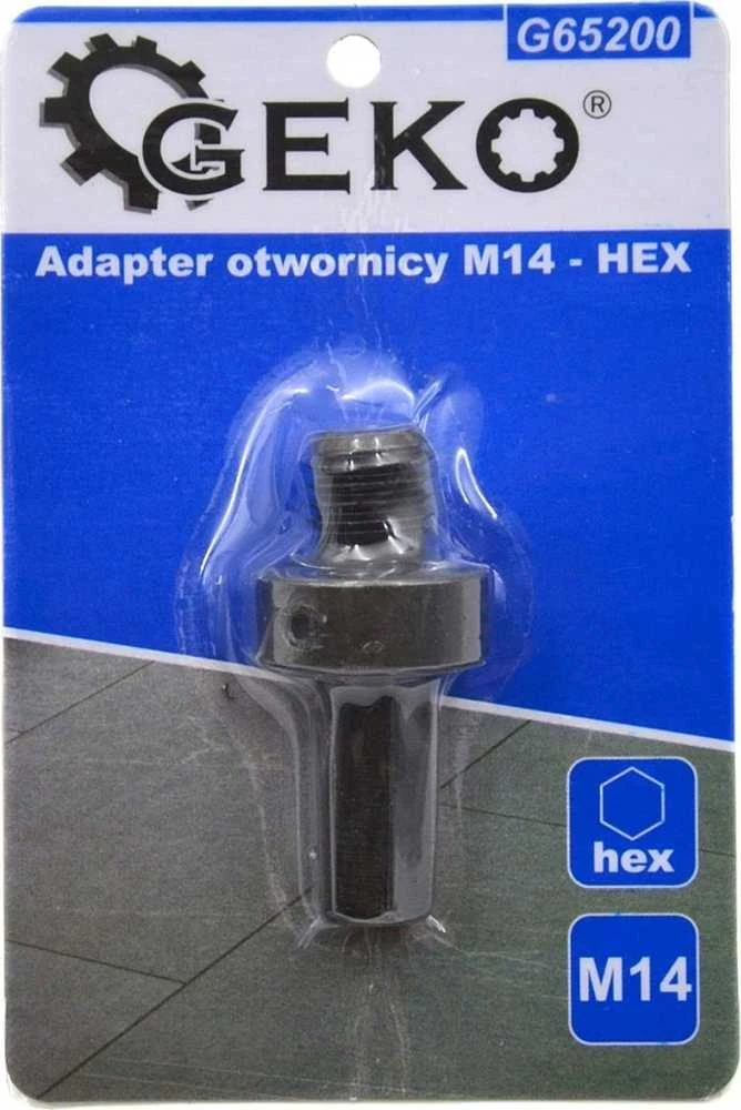Grąžtas Geko adapteris atidarytuvams M14 - HEX (100)