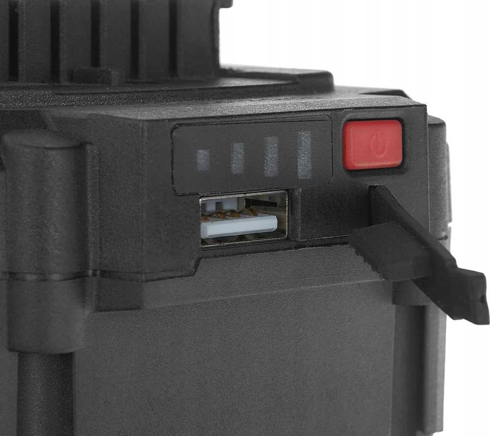 Geko akumuliatorius su USB jungtimi bei įkrovos indikacija