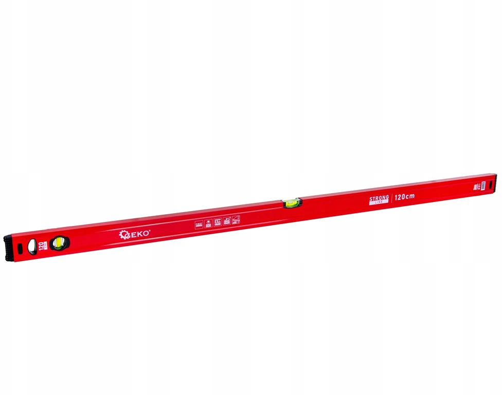 Geko Aliuminio nivelyras 1200mm STRONG LINE (50)