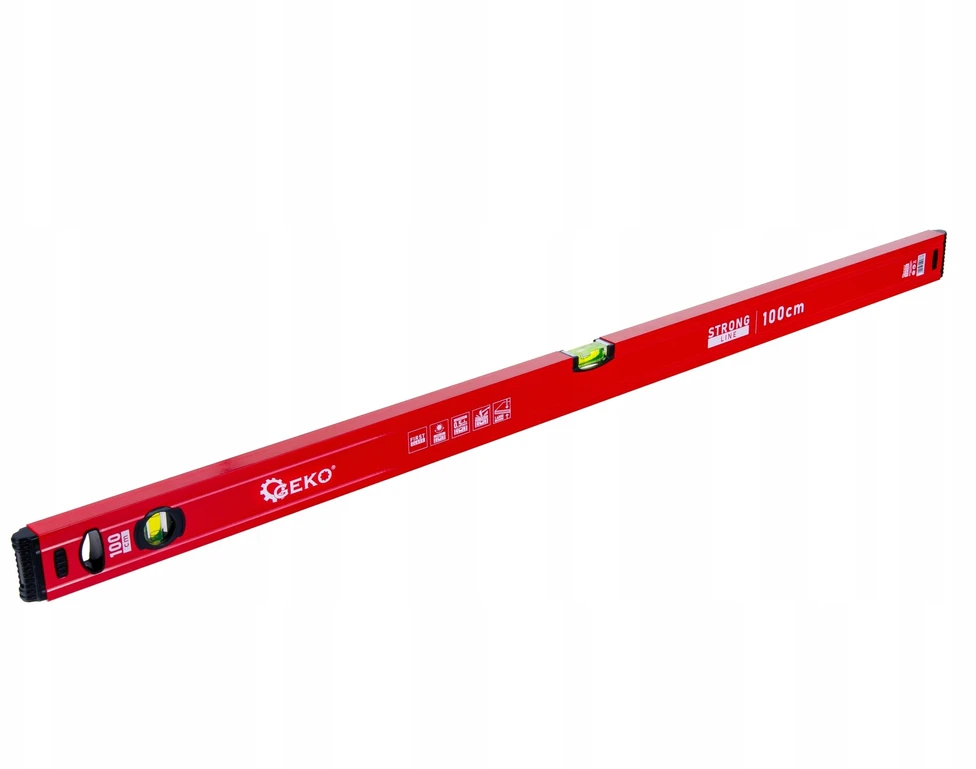 Geko Aliuminio niveliavimo liniuotė 1000mm STRONG LINE (50)