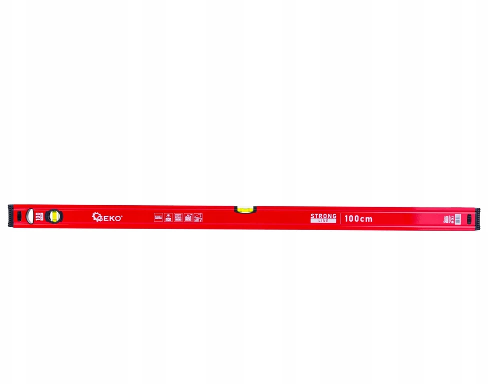 Geko Aliuminio niveliavimo liniuotė 1000mm STRONG LINE (50)