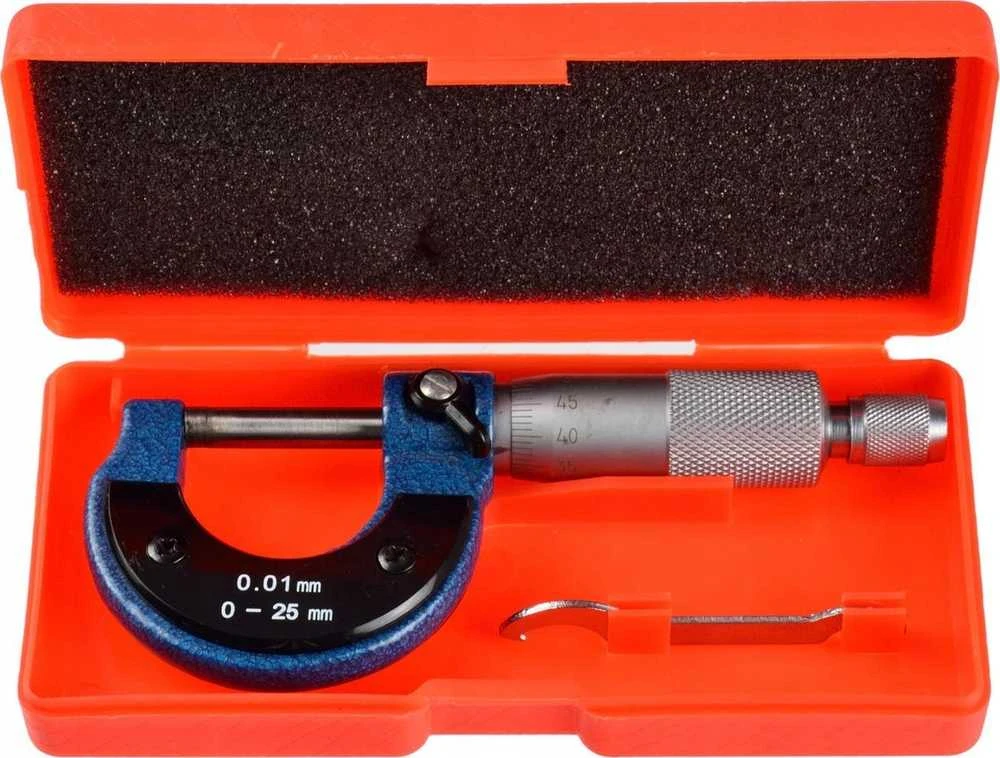 Geko Mikrometras 0-25mm 0.01mm
