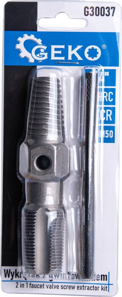 GEKO IŠSUKIKLIS SRAIGTAMS IR VARŽTAMS, SKIRTAS NULŪŽUSIEMS VARŽTAMS PAŠALINTI 3/4″