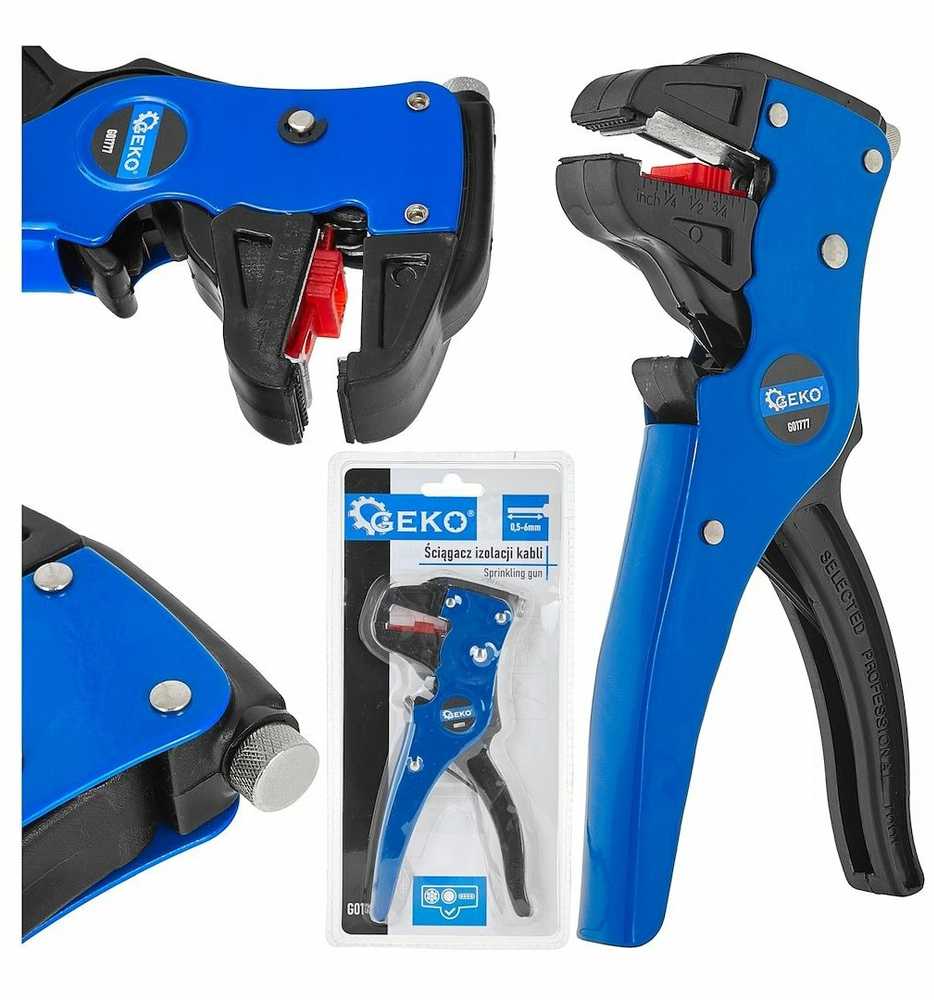 Geko Automatinis kabelių ir laidų izoliacijos nuėmėjas 0,5-6mm (50)