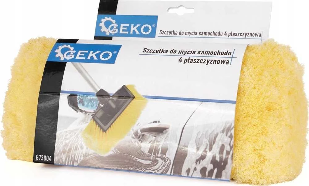 Geko Automobilių plovimo šepečiai, 4 plokštumos, 31x14x12cm (10)