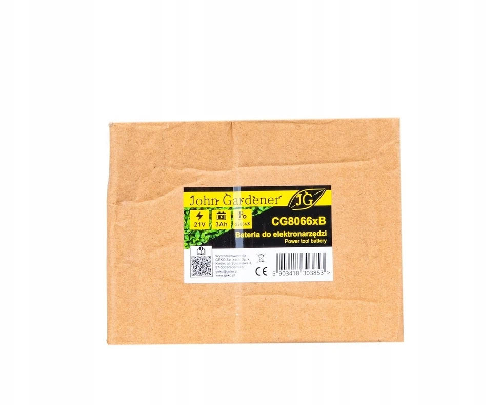 Geko Baterija 4.0Ah 20V akumuliatoriniams įrankiams G8066x (1)