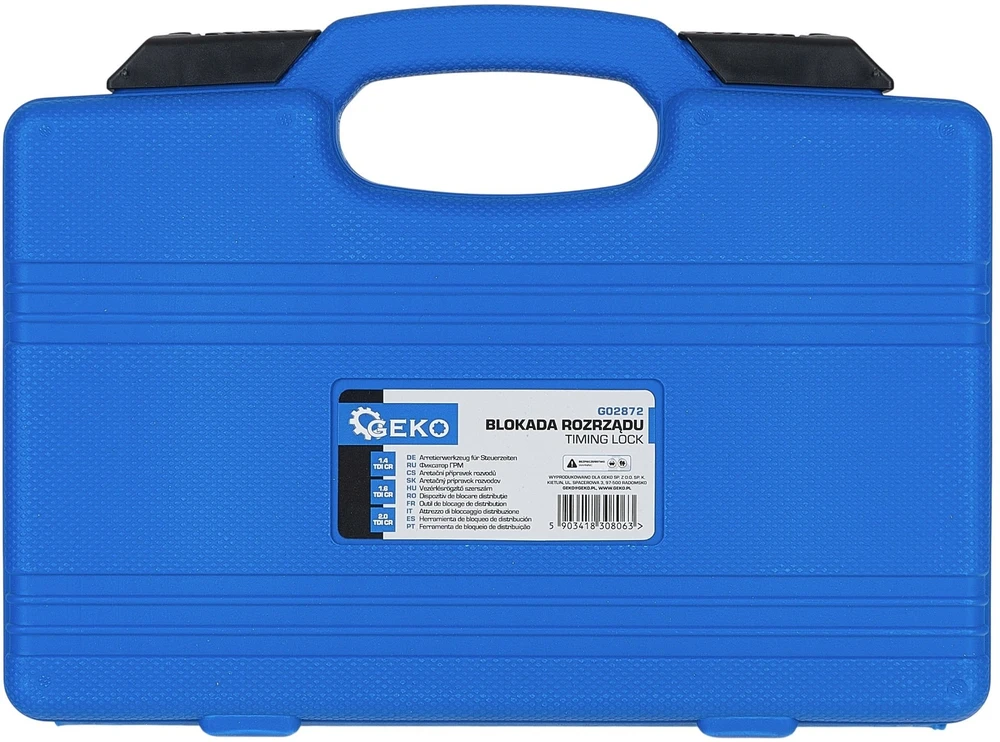 Geko Paskirstymo veleno blokatorius VW AUDI SEAT 1.4 1.6 2.0 TDI CR (5) (5903418308063)