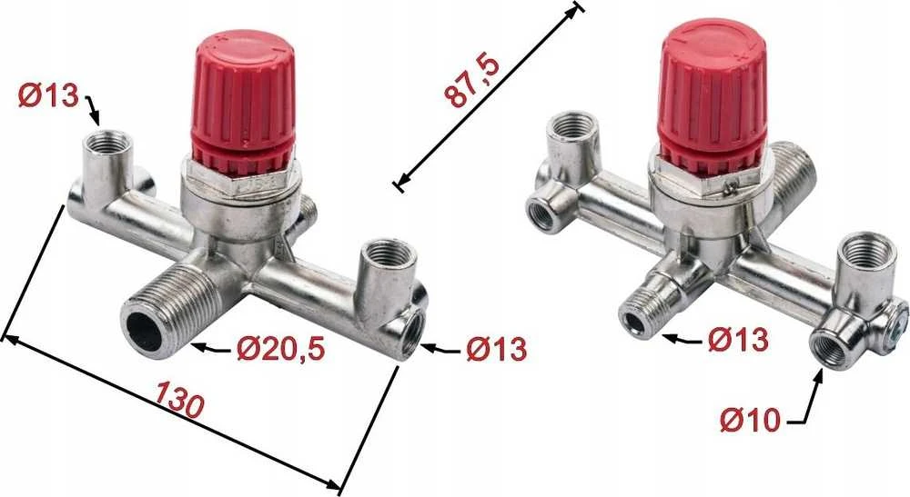 Geko BM kompresoriaus reguliatorius 100L (G80302) (1)